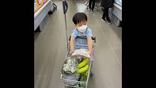 Preschool Learning Activities - Pretend Play Grocery Shopping Time! -Kids learn healthy food choices
