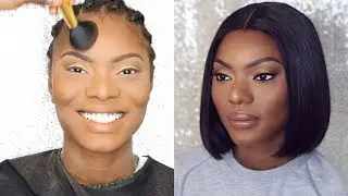 HAIR AND MAKEUP TRANSFORMATION | HAIR @mabcraft