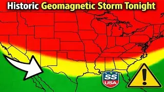 ⚠️Warning⚠️ A severe geomagnetic storm will affect Earth tonight❄️❄️❄️