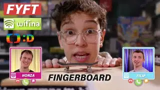 Fingerboarding v České Televizi - Wifina (7.2.2025) | FYFT.cz