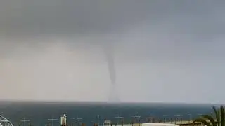 Torrevieja water spout 👀