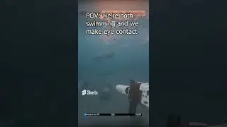POV: we&rsquo;re both swimming and we make eye contact MW2