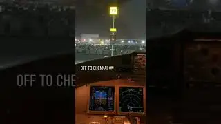 Doha to Chennai | India | Pilot View