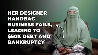 Her Designer Handbag Business Fails, Leading To $50k Debt And Bankruptcy.