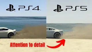GTA 5 Next Gen PS5 - PS4 vs PS5 Comparison