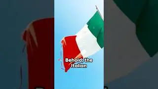 Meaning of the Italian flag #italy #flag #shorts