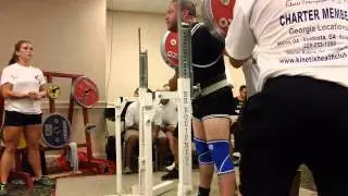Dave Mathewson 2012 USAPL 220 RAW Georgia State champ 496 squat