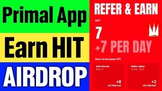 SignUp And Earn Free HIT Points | Convertible To ENERGY Tokens | Use Primal App
