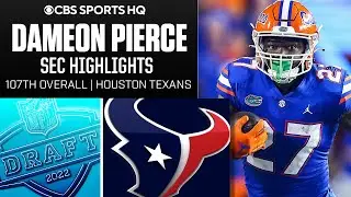 Dameon Pierce: Florida Highlights | 107th Overall Pick in 2022 NFL Draft | CBS Sports HQ