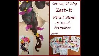 Zest-It on top of Prismacolor