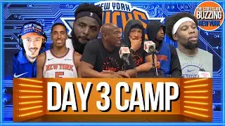 KNICKS CAMP NEWS Roles being defined, Playing aggressive! Starters vs Bench, Training Highlights