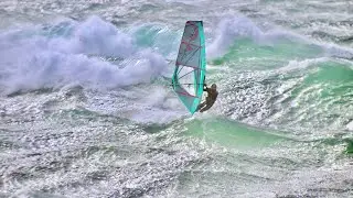 【Yuma Itabisashi 】ウルトラ爆風（60knots Gust）デカ波 御前崎 フリーライド Part 3 ＠第 25 回 ウインドサーフィン全日本ウェイブ選手権 2026 Day 3