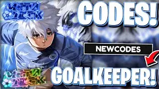 🥅GOALKEEPER! All NEW GOALKEEPER UPDATE CODES FOR META LOCK! ROBLOX META LOCK CODES