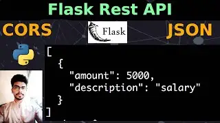 Create a Flask Rest API that returns JSON and Handle CORS Problem | @UBprogrammer