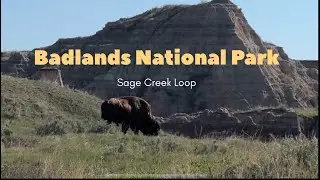 Backpacking Boomerang of Sage Creek Loop, Badlands National Park, South Dakota (re rerelease in 4k)