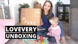 LOVEVERY Play Kit Review // Toddler Subscription Boxes // Montessori Toys (16-18 Month Box)