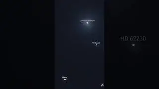 Double Conjunction Of Mars And &kappa; Geminorum #shorts #edit #space #conjunction