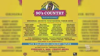 90's Country Concert Lineup Adds Even More Artists | January 7, 2026 | Day to Day with Mariah