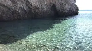 Tsigrado beach - Milos, Greece - water - 720p