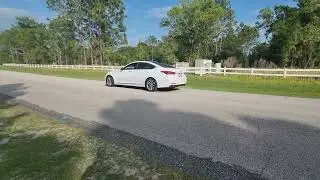 2017 Genesis G80 3.8 L V6 with Paradox signature mufflers