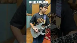 This Bass Intro Still Hits Hard 🔥| Killing In The Name (AXLR8 Cover) #RageAgainstTheMachine #Cover