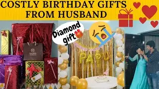 My Birthday Vlog❤️ Surprise ku Mela Surprises✨ Husband gifted me costly gifts🎁 Unboxing gifts🎁