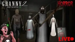 GRANNY 2 / 3 😱 Horror Game | play Car Escape for success | Stream LIVE 🔴