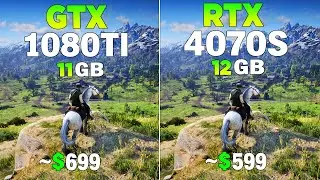 GTX 1080 Tİ vs RTX 4070 Super - Test in 8 Games