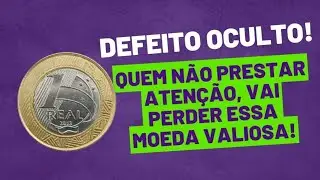 DEFEITO OCULTO! 1 REAL 2013 MOEDA VALIOSA!