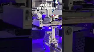 CNC106 4 color soft tube servo screen printing machine #softtube #tubeprinter #tubeprintingmachine