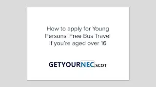 How to apply for Young Persons&rsquo; Free Bus Travel if you&rsquo;re aged over 16