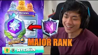 J&Aacute; CHEGUEI NO NOVO MAIOR RANK DO CLASH ROYALE 2 EM 3 DIAS!!