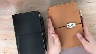 Switching Out my EDC Travelers' Notebook to a Chic Sparrow Black Scout