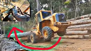 Aprendendo a Trabalha com Pá Carregadeira Volvo L60.