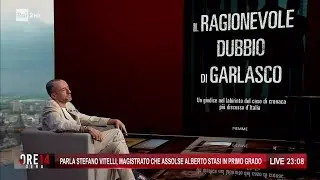 Garlasco, parla il magistrato che assolse Alberto Stasi in primo grado - Ore 14 Sera 29/01/2026