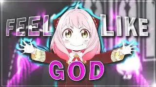 Feel like God I Spy x Family "Anya" [Edit/AMV] Remake-@dntlesm