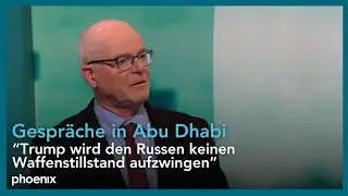 Andreas Heinemann-Gr&uuml;der u.a. &uuml;ber die Rolle der USA und Europa im Ukraine-Krieg | 24.01.2026