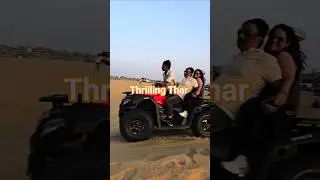 Thrilling Thar Desert Jeep Safari 🌵🚙 #Jaisalmer #Adventure