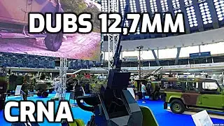 Domaća daljinski upravljana borbena stanica 12,7 mm Crna Serbian RCWS 12.7 mm Black