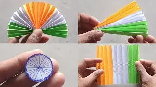 Republic Day Special | Tricolour Badge Making at Home 🇮🇳