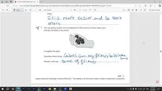 Collecting and recording data - Cambridge Primary Mathematics WorkBook 4 | شرح