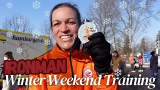A FULL WINTER WEEKEND OF TRAINING FOR IRONMAN FRANKFURT
