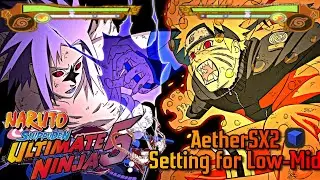 AetherSX2 Naruto Shippuden Ultimate Ninja 5 | PS2 Emulator Android | Best Setting AetherSX2
