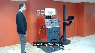 Demonstration of VR Based Welding Simulator - REDLAB