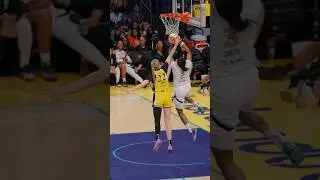Cameron Brink is back!! No layups are safe 🛑🏀 @TheLosAngelesSparks #wnba #basketball