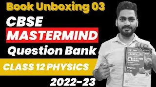 Book Unboxing 03 | Mastermind CBSE Chapterwise Question Bank | 2022-23