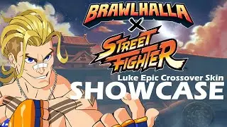 Brawlhalla Luke Epic CROSSOVER Skin Showcase