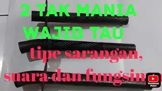 Tipe sarangan knalpot 2 tak dan fungsinya...#2tak #fizr #roadrace