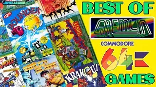 Gremlin Graphics - Top C64 Games of all Time #c64 #commodore64 #c64games