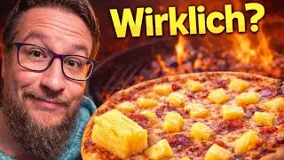 Ich esse freiwillig Ananas-Pizza… na gut 😅🍍
